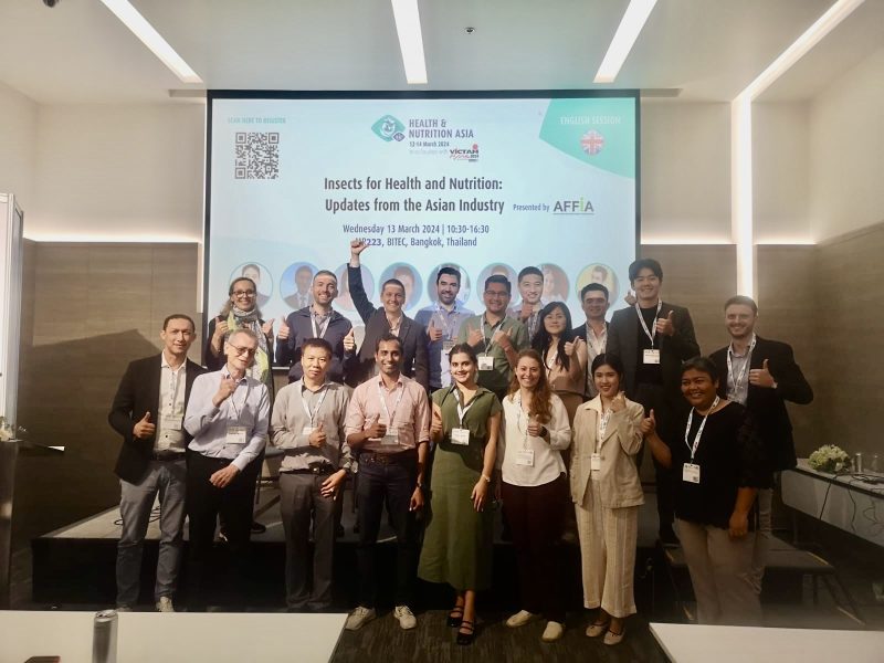2024: "Insects for health and nutrition: updates from the Asian industry”